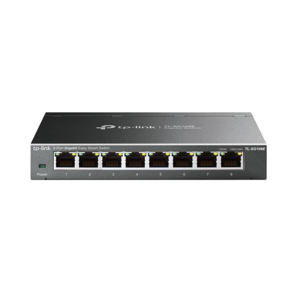 TP-LINK TL-SG108E 8-Port Gigabit Easy Smart Switch Barang Ori Garansi Resmi