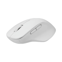 Rapoo M50 Plus Silent White Wireless Optical Mouse 2.4GHz (Silent Click / Ergonomic Design / Lightweight 68g) - Putih Garansi Resmi