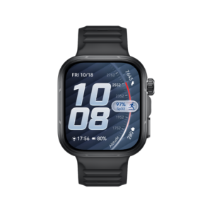 Huawei Watch Fit 5 Pro Black Layar AMOLED 1.92 Inci 3000 Nits Bezel Titanium Sensor ECG Diving 40m IP6X 5ATM Garansi Resmi