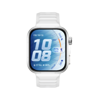 Huawei Watch Fit 5 Pro White Layar AMOLED 1.92 Inci 3000 Nits Bezel Titanium Sensor ECG Diving 40m IP6X 5ATM Garansi Resmi