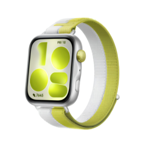 Huawei Watch Fit 5 Silver NFC Layar AMOLED 1.82 Inci 2500 Nits GPS Dual-Band Bodi Aluminium Alloy Tahan Air 5ATM IP6X Garansi Resmi