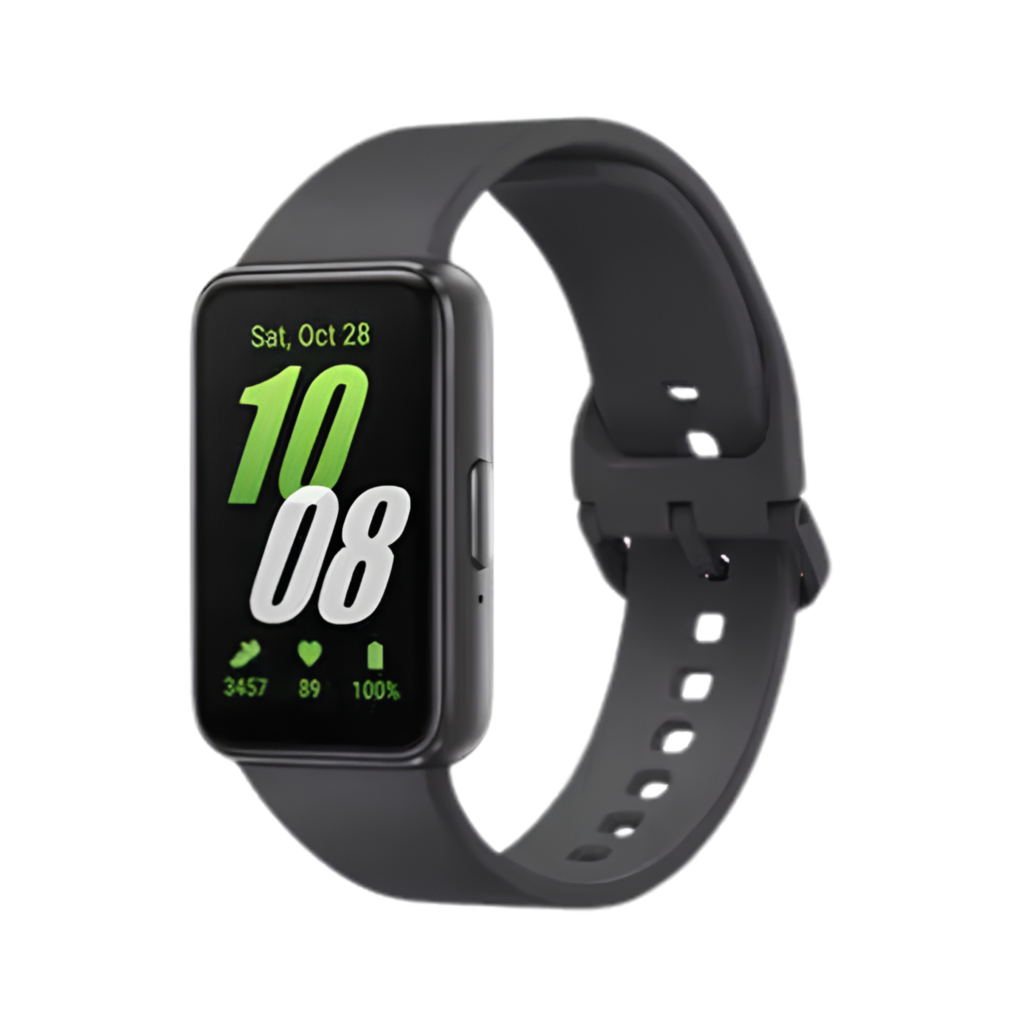Samsung Galaxy Fit 3 Smart Band Gray Layar AMOLED 1.6 Inci Chipset BES2700iBP Bodi Ramping Aluminium Baterai Garansi Resmi