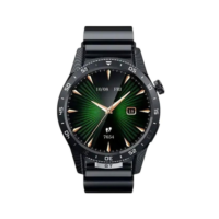 TECNO Smart Watch GT Black Layar AMOLED 1.78 Inci GPS Presisi Tinggi AI Voice Assistant Pemantau Kesehatan Baterai Garansi Resmi