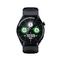 TECNO Smart Watch Pro 3 Black Layar AMOLED 1.43 Inci Bodi Metal Bluetooth Call AI Voice Assistant Baterai Garansi Resmi