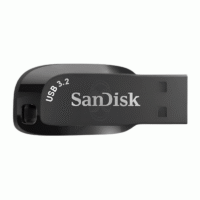 SanDisk Ultra Shift 256GB Flashdisk USB 3.2 Original - Black - SDCZ410-256G-G46