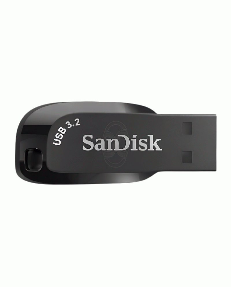 SanDisk Ultra Shift 256GB Flashdisk USB 3.2 Original - Black - SDCZ410-256G-G46