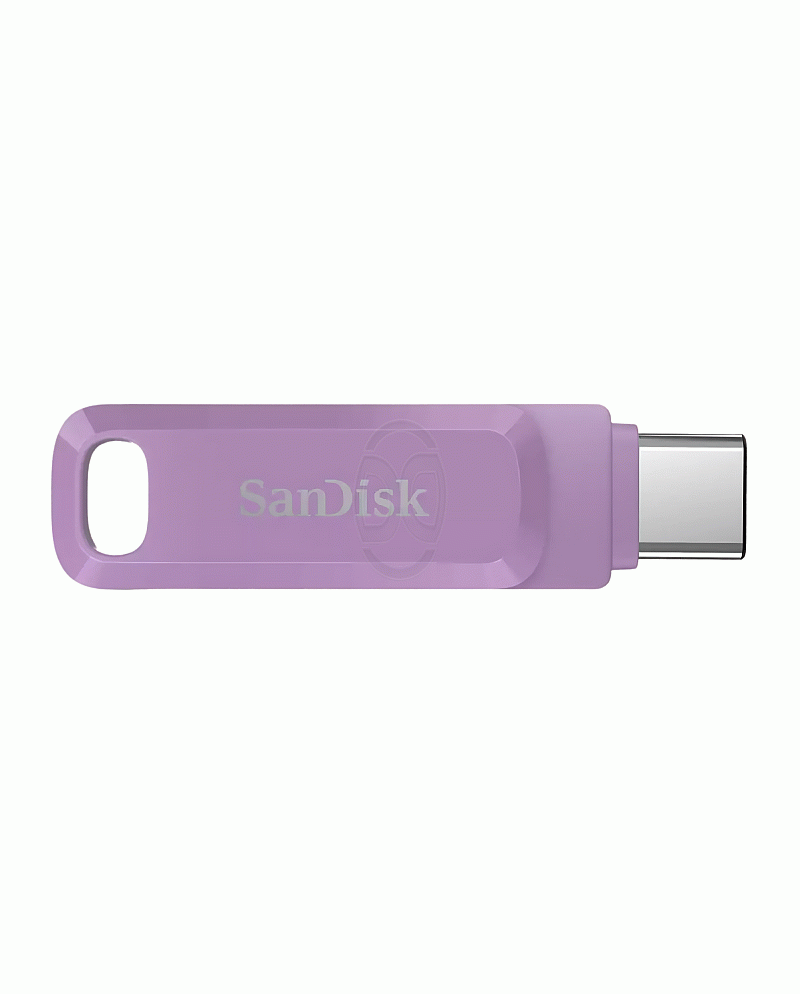 SanDisk Ultra Dual Drive Go 512GB USB Type-C USB 3.2 Lavender Purple 400MB/s Original - SDDDC3-512G-G46L