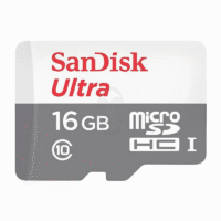 SanDisk Ultra MicroSD 16GB 80MB/s Class 10 Original Garansi Resmi - SDSǪUNS-016G-GN3MN