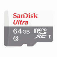 SanDisk Ultra MicroSD 64GB 100MB/s Class 10 Original Garansi Resmi - SDSǪUNR-064G-GN3MN