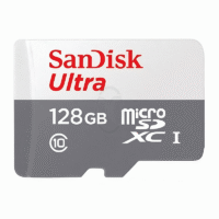 SanDisk Ultra MicroSD 128GB 100MB/s Class 10 Original Garansi Resmi - SDSǪUNR-128G-GN3MN