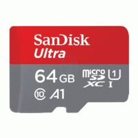 SanDisk Ultra MicroSD 64GB 140MB/s Class 10 A1 Original Garansi Resmi - SDSǪUAB-064G-GN6MN