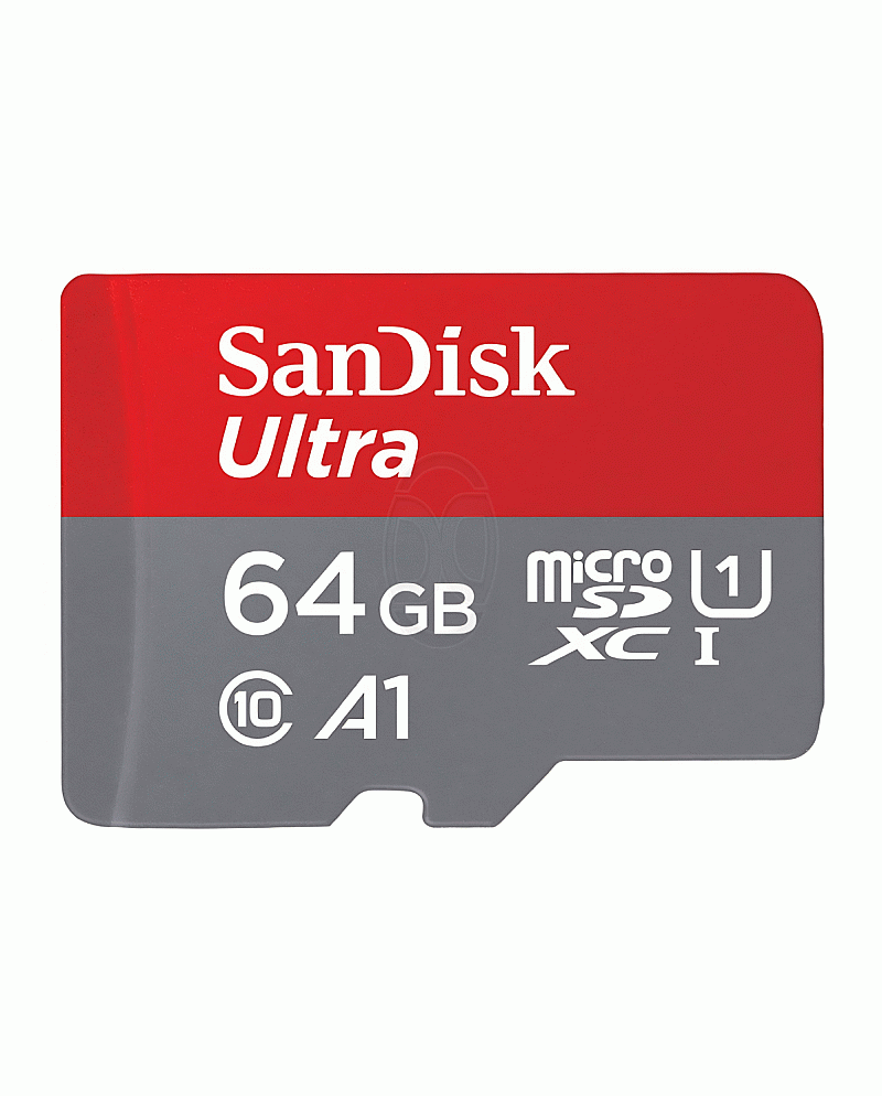 SanDisk Ultra MicroSD 64GB 140MB/s Class 10 A1 Original Garansi Resmi - SDSǪUAB-064G-GN6MN