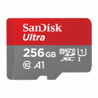 SanDisk Ultra MicroSD 256GB 150MB/s Class 10 A1 Original Garansi Resmi - SDSǪUAC-256G-GN6MN