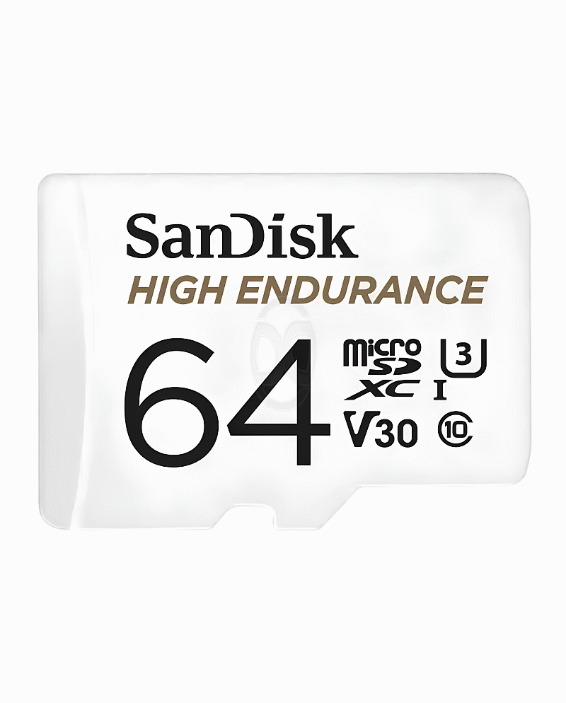 SanDisk High Endurance MicroSD 64GB SR100/SW40MB/s Original Garansi Resmi - SDSǪǪNR-064G-GN6IA