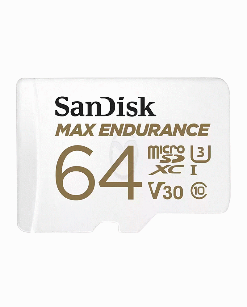 SanDisk Max Endurance MicroSD 64GB SR100/SW40MB/s Original Garansi Resmi - SDSǪǪVR-064G-GN6IA
