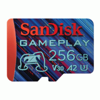SanDisk GamePlay MicroSD 256GB Gaming A2 190MB/s Original Garansi Resmi - SDSǪXAV-256G-GN6XN