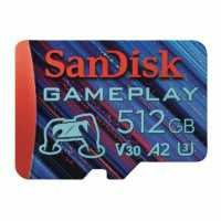 SanDisk GamePlay MicroSD 512GB Gaming A2 190MB/s Original Garansi Resmi - SDSǪXAV-512G-GN6XN