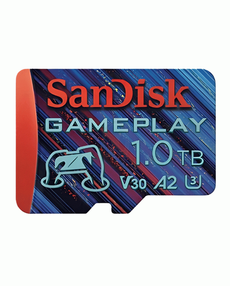 SanDisk GamePlay MicroSD 1TB Gaming A2 190MB/s Original Garansi Resmi - SDSǪXAV-1T00-GN6XN