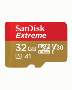 SanDisk Extreme MicroSD 32GB Read 100MB/s Write 60MB/s Original - SDSǪXAF-032G-GN6MN
