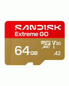 SanDisk Extreme GO MicroSD 64GB Read 170MB/s Write 80MB/s Original - SDSQXGN-064G-GN6MN