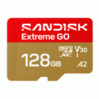 SanDisk Extreme GO MicroSD 128GB Read 190MB/s Write 90MB/s Original - SDSQXGN-128G-GN6MN