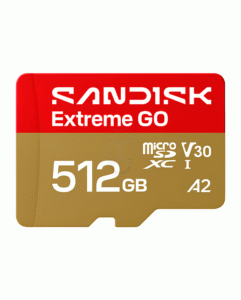 SanDisk Extreme GO MicroSD 512GB Read 240MB/s Write 160MB/s Original - SDSQXGN-512G-GN6MN