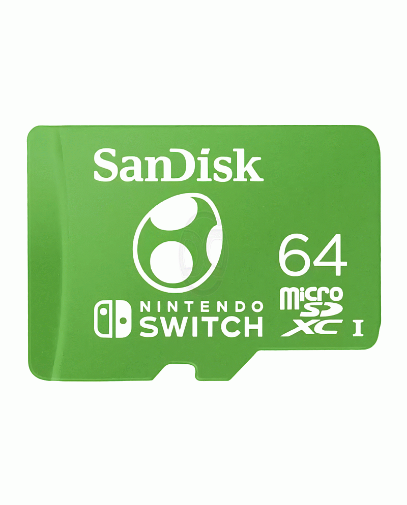 SanDisk Nintendo Switch MicroSD 64GB Resmi Nintendo - SDSQXAO-064G-GN6ZN