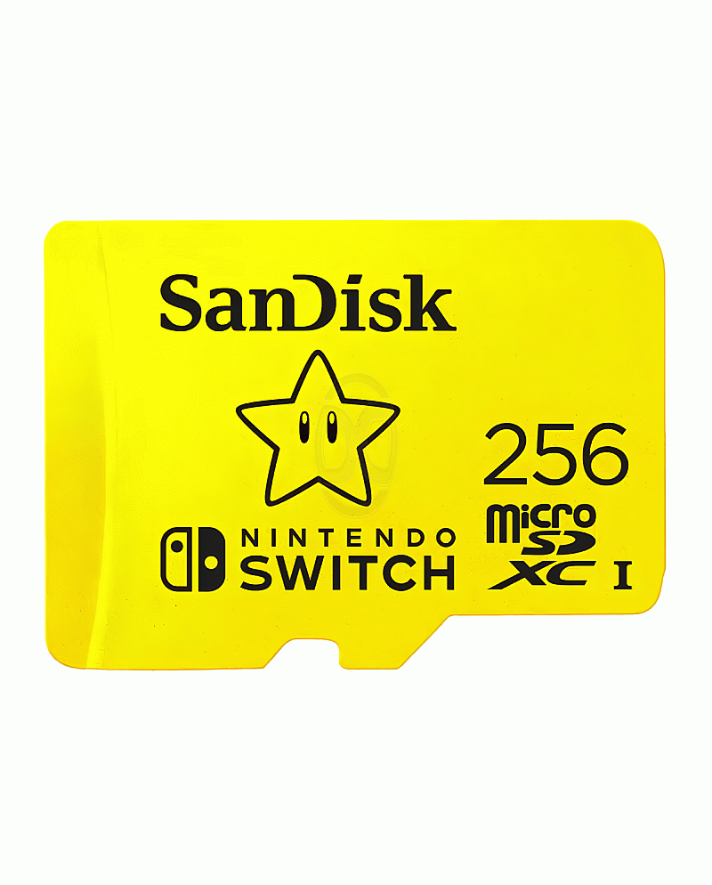 SanDisk Nintendo Switch MicroSD 256GB Resmi Nintendo - SDSQXAO-256G-GN3ZN