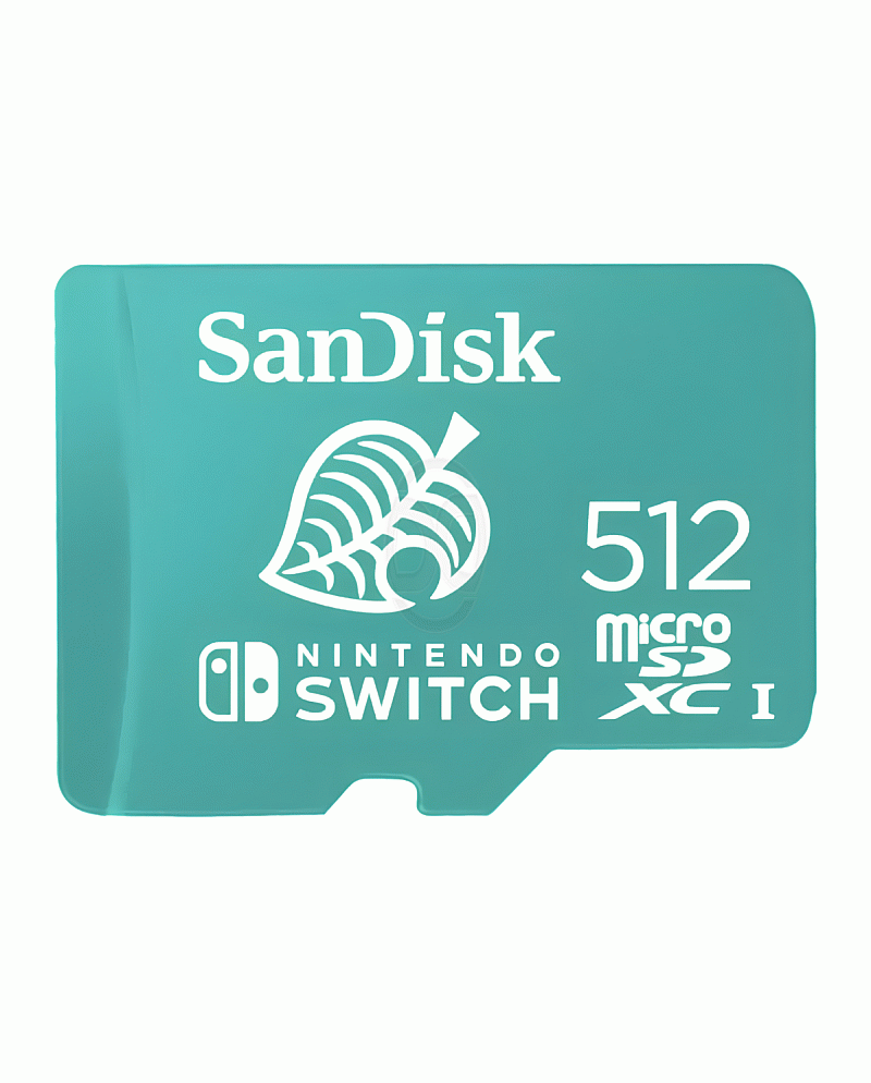 SanDisk Nintendo Switch MicroSD 512GB Resmi Nintendo - SDSQXAO-512G-GN3ZN