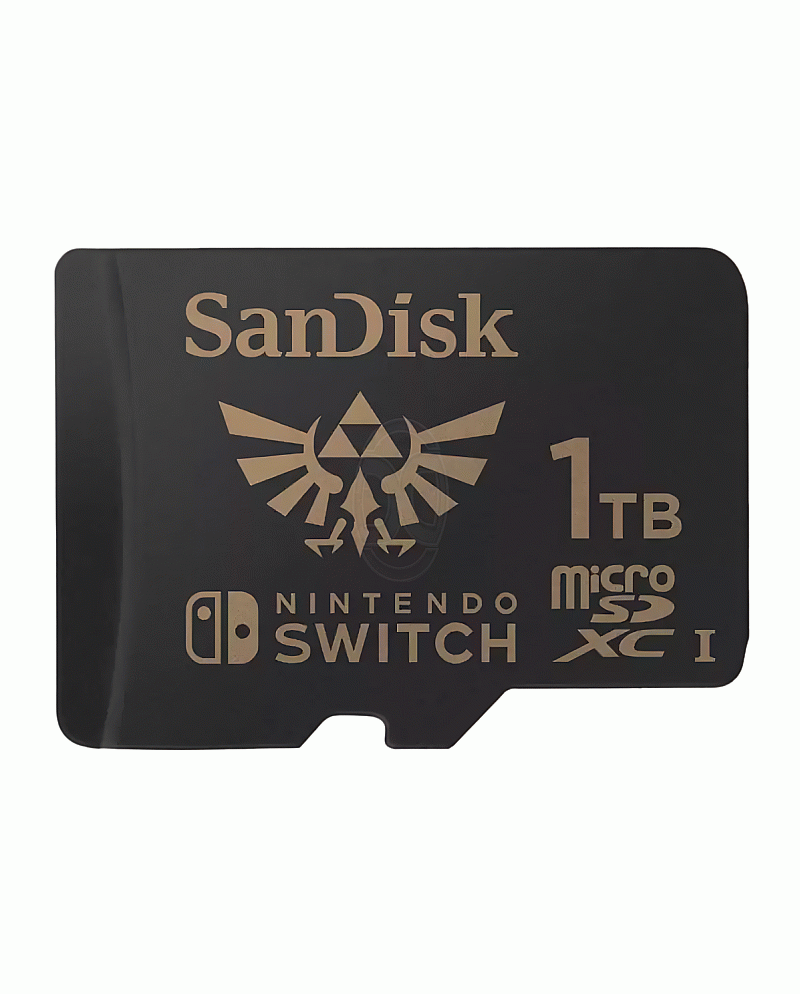 SanDisk Nintendo Switch MicroSD 1TB Resmi Nintendo - SDSQXAO-1T00-GN6ZN