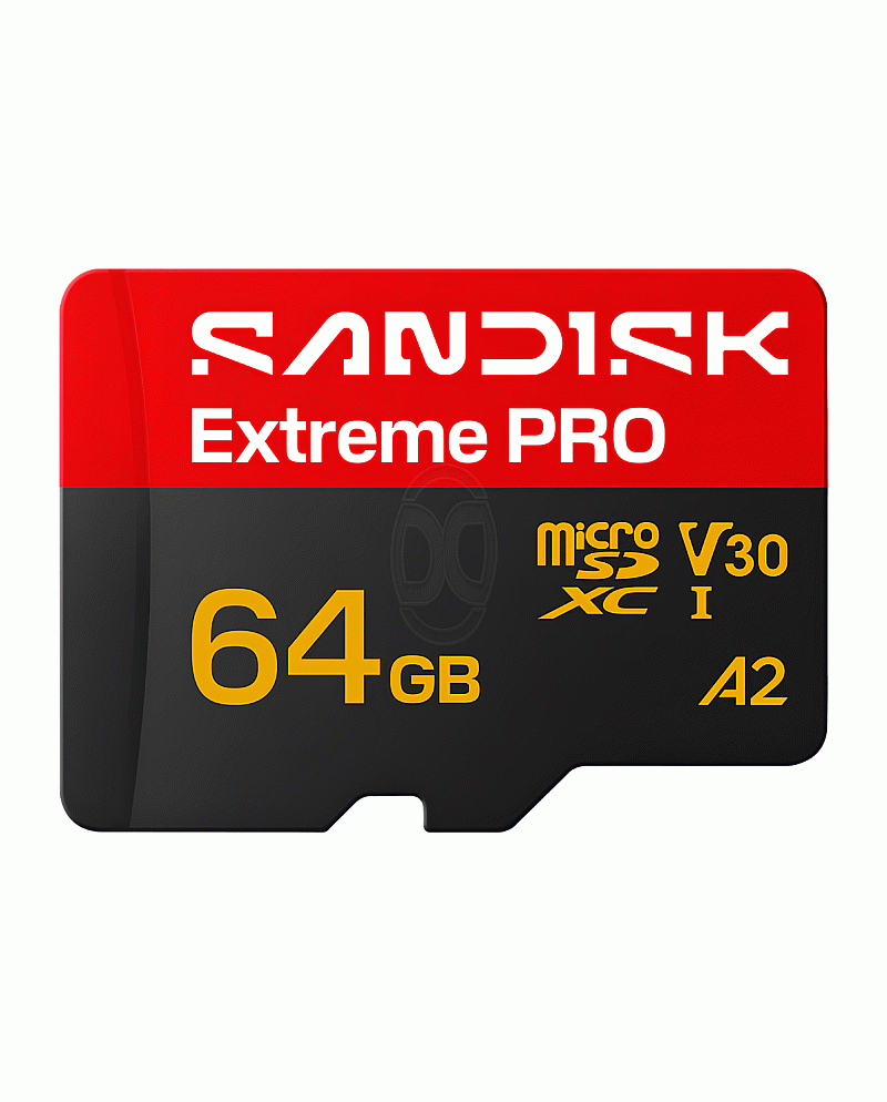SanDisk Extreme PRO 64GB [Sequential Read up to 200MB/s, Sequential Write up to 90MB/s] Original No Adapter - SDSǪXCU-064G-GS6MA