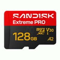 SanDisk Extreme PRO 128GB [Sequential Read up to 250MB/s, Sequential Write up to 120MB/s] Original No Adapter - SDSǪXCJ-128G-GS6MA