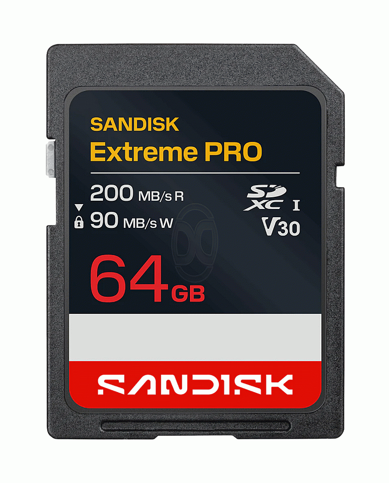 SanDisk Extreme PRO SD Card 64GB Read 250MBs Write 90MBs - SDSDXXU-064G-GSCIN
