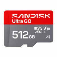 SanDisk Ultra MicroSD 190MBs R 512GB Ultra GO - SDSQUGN-512G-GN6MN