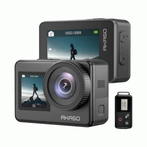 AKASO Brave 7 New Version Action Camera 4K 60FPS 20MP Dual Screen IPX8 Waterproof - PR-CAM-AA-BRAVE7