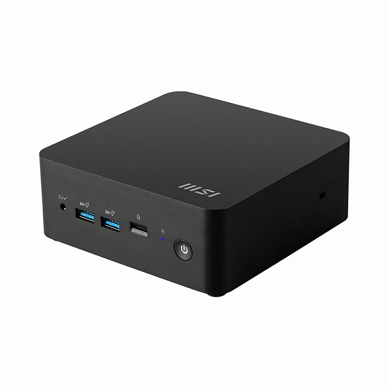 MSI MINI PC CUBI NUC CORE 3 100U DDR5 DOS (BARE) BLACK - PR-PCM-MS-B0B1-B3100