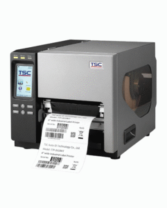 Printer Barcode Industrial TSC TTP-384MT - Wide Format Direct Thermal Transfer USB LAN Serial - 300 DPI 4 IPS