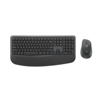Logitech MK880 Combo Keyboard Wireless Mouse Bluetooth Ergonomis Silent