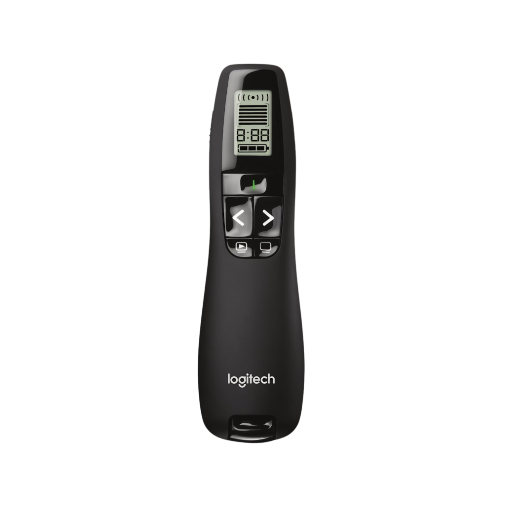 Logitech R800 Professional Laser Presentation Remote Pointer LCD Display