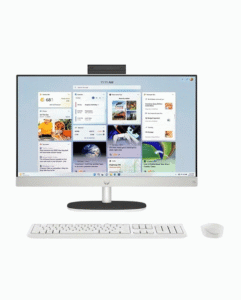 HP AIO 24 TOUCH / INTEL CORE ULTRA 7 255U / RAM 16GB DDR5 / SSD 512GB / LAYAR 23.8 INCI FHD IPS TOUCH / W11 OHS M365 / WHITE - 24-CR2569D