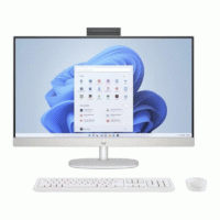 HP AIO 27 TOUCH / INTEL CORE I7 1355U / RAM 16GB DDR4 / SSD 1TB / LAYAR 27 INCI FHD IPS TOUCH / W11 OHS / WHITE - 27-CR0034D