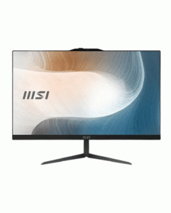 PC ALL-IN-ONE MSI MODERN AM242 / INTEL CORE 5 120U / 8GB DDR5 / 512GB SSD / 23.8 FHD IPS / WIN 11 + OHS 2021 / AM242 2266 BLACK