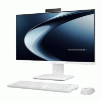 ASUS AIO P440VAT TOUCH WHITE / INTEL CORE 7 240H / RAM 8GB DDR5 / SSD 512GB / WIN 11 OHS M365 / LAYAR 23.8 INCH FHD TOUCHSCREEN / WI-FI 6E / BLUETOOTH / GARANSI RESMI