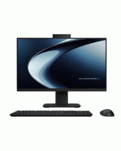 ASUS AIO P440VAK BLACK / INTEL CORE 7 240H / RAM 16GB DDR5 / SSD 512GB / WIN 11 OHS 2024 M365 / LAYAR 23.8 INCH FHD IPS / WI-FI 6E / BLUETOOTH / GARANSI RESMI ASUS
