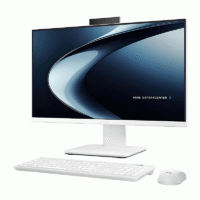 ASUS AIO P440VAK WHITE / INTEL CORE 7 240H / RAM 16GB DDR5 / SSD 512GB / WIN 11 OHS 2024 M365 / LAYAR 23.8 INCH FHD IPS / WI-FI 6E / BLUETOOTH / GARANSI RESMI ASUS