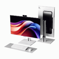 AXIOO AIO HYPE FLEX 5+ V2 WHITE / INTEL CORE I5 12600H / RAM 8GB DDR4 / SSD 256GB / LAYAR 23.8 INCH FHD IPS / DOS / GARANSI RESMI